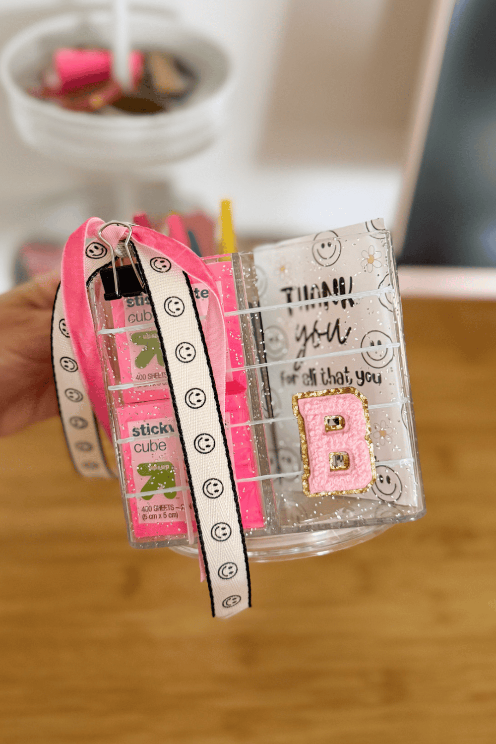 customized gift for teacher desk caddy